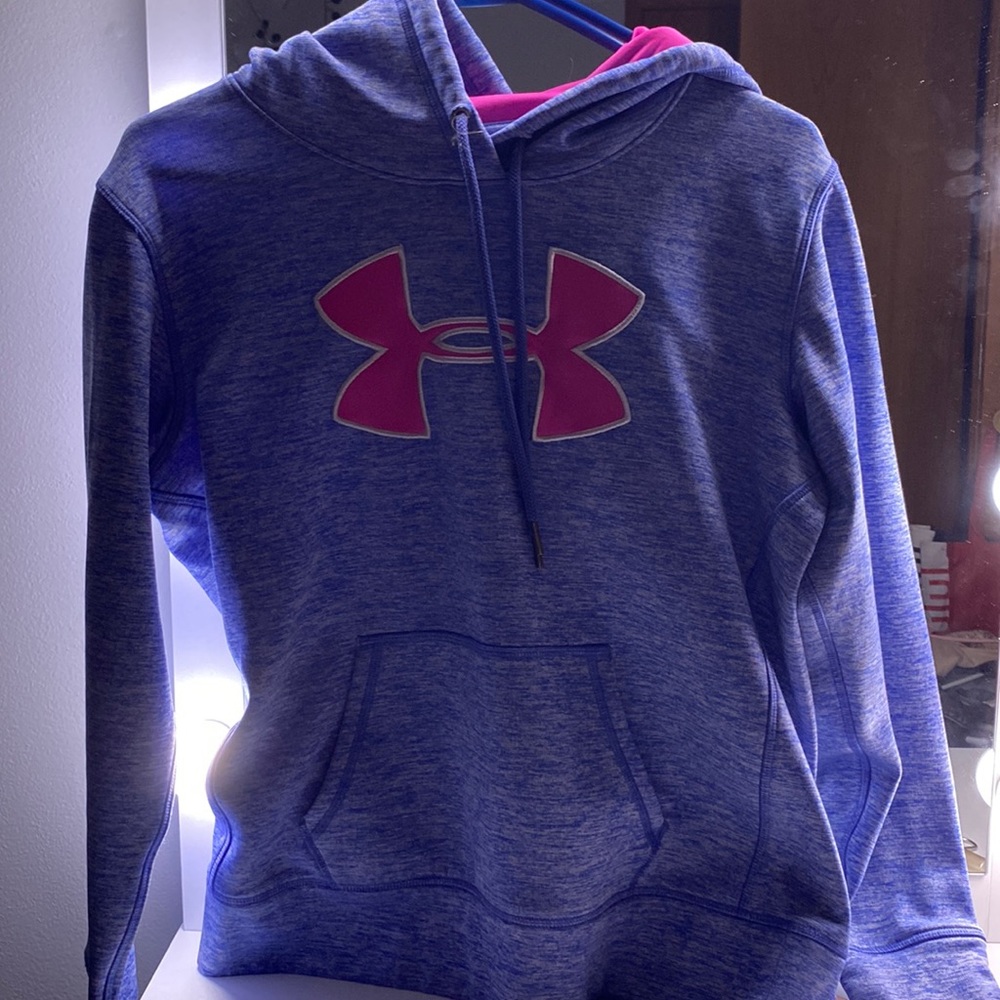 Blue Under Armour hoodie